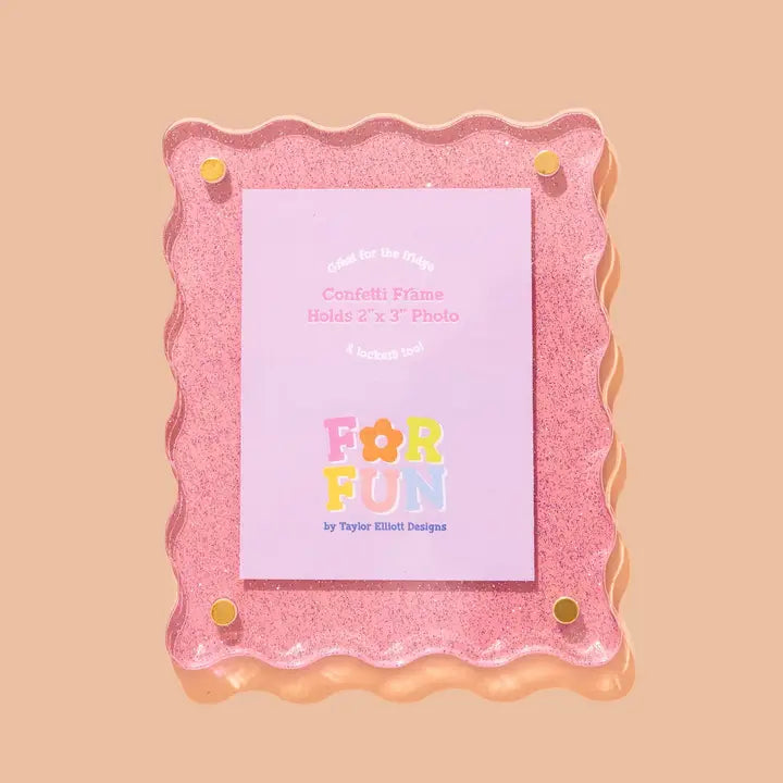 For Fun- Acrylic Magnetic Frames - Taylor E. Designs