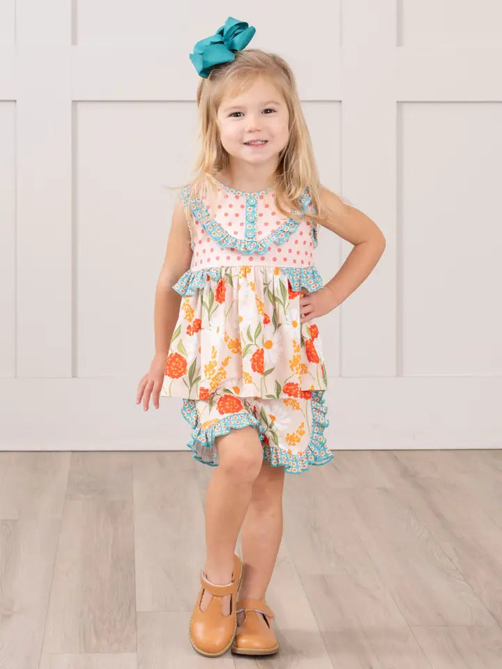 Daisy Janes Ruffle Trim Outfit