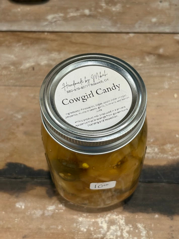 Cowgirl Candy - Handmade by Mikah
