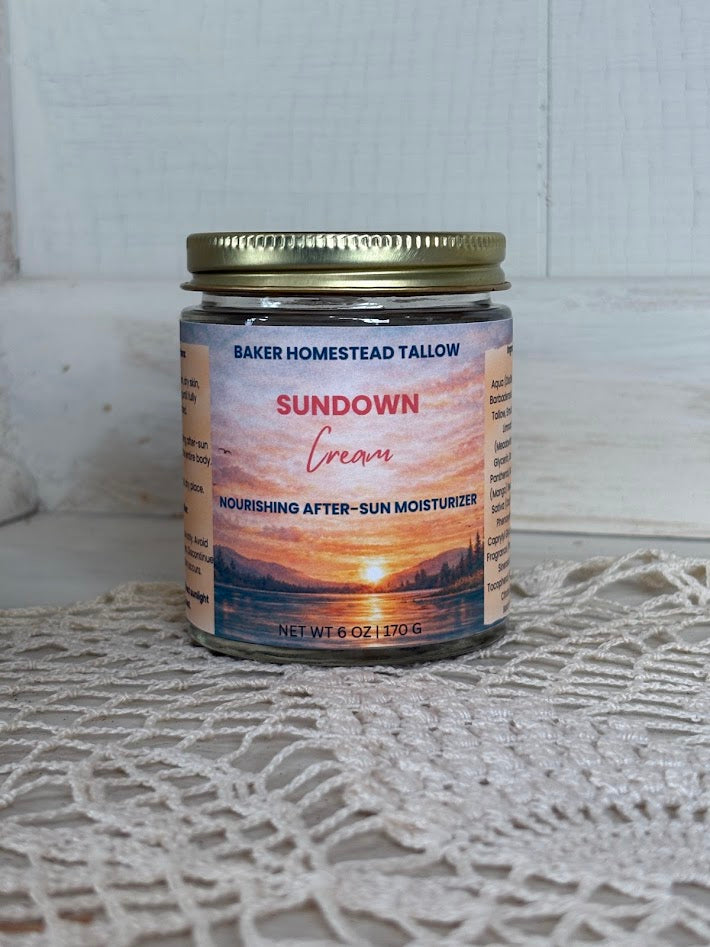 Sundown Lotion - Baker Homestead Tallow