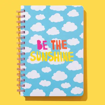 Spiral Notebook - "Be the Sunshine" - Taylor E. Designs