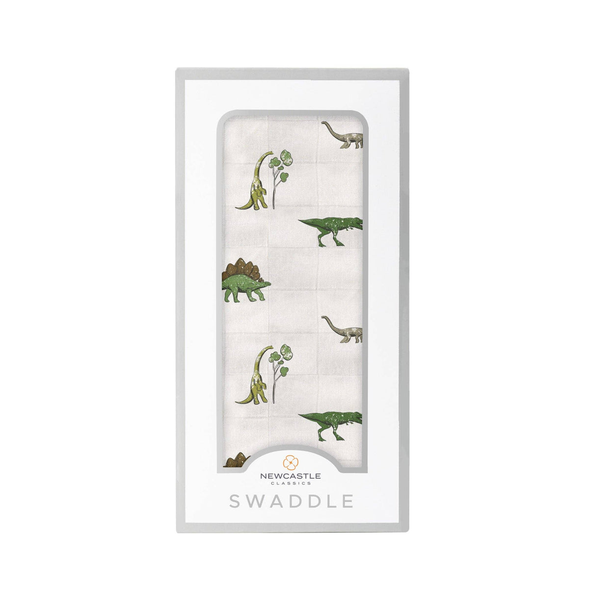 Dino Days Cotton Muslin Swaddle