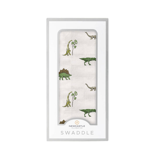 Dino Days Cotton Muslin Swaddle