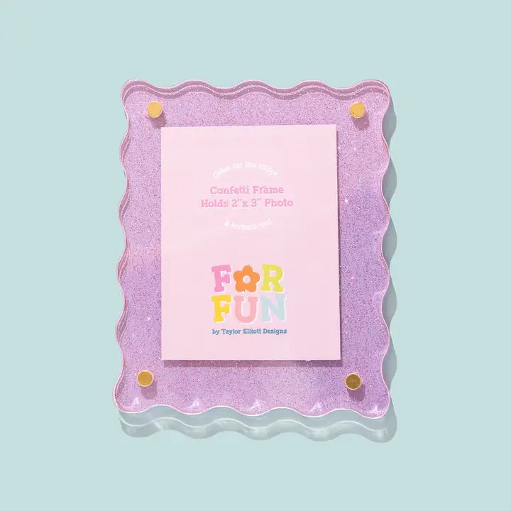For Fun- Acrylic Magnetic Frames - Taylor E. Designs