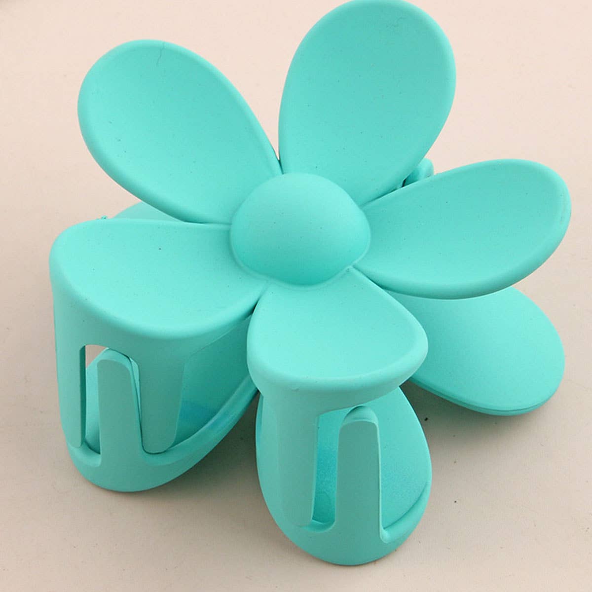 Matte Floral Hair Claw Clip–Cute & Strong Hold