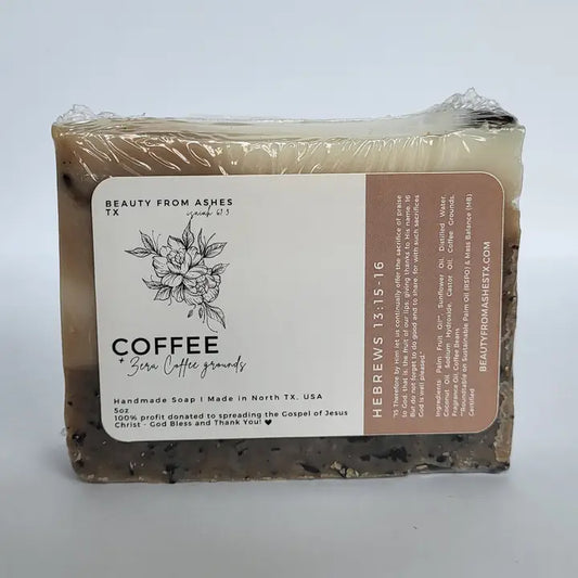 Hebrews Coffee Soap - Beauty From Ashes