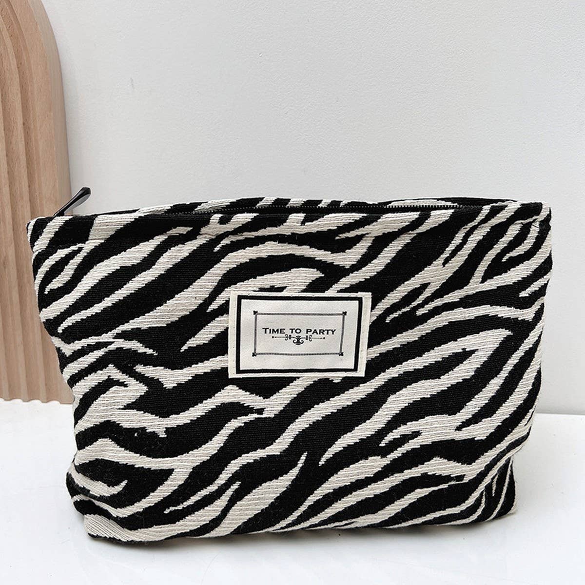LEOPARD LARGE CAPACITY MAKEUP BAG STORAGE BAG