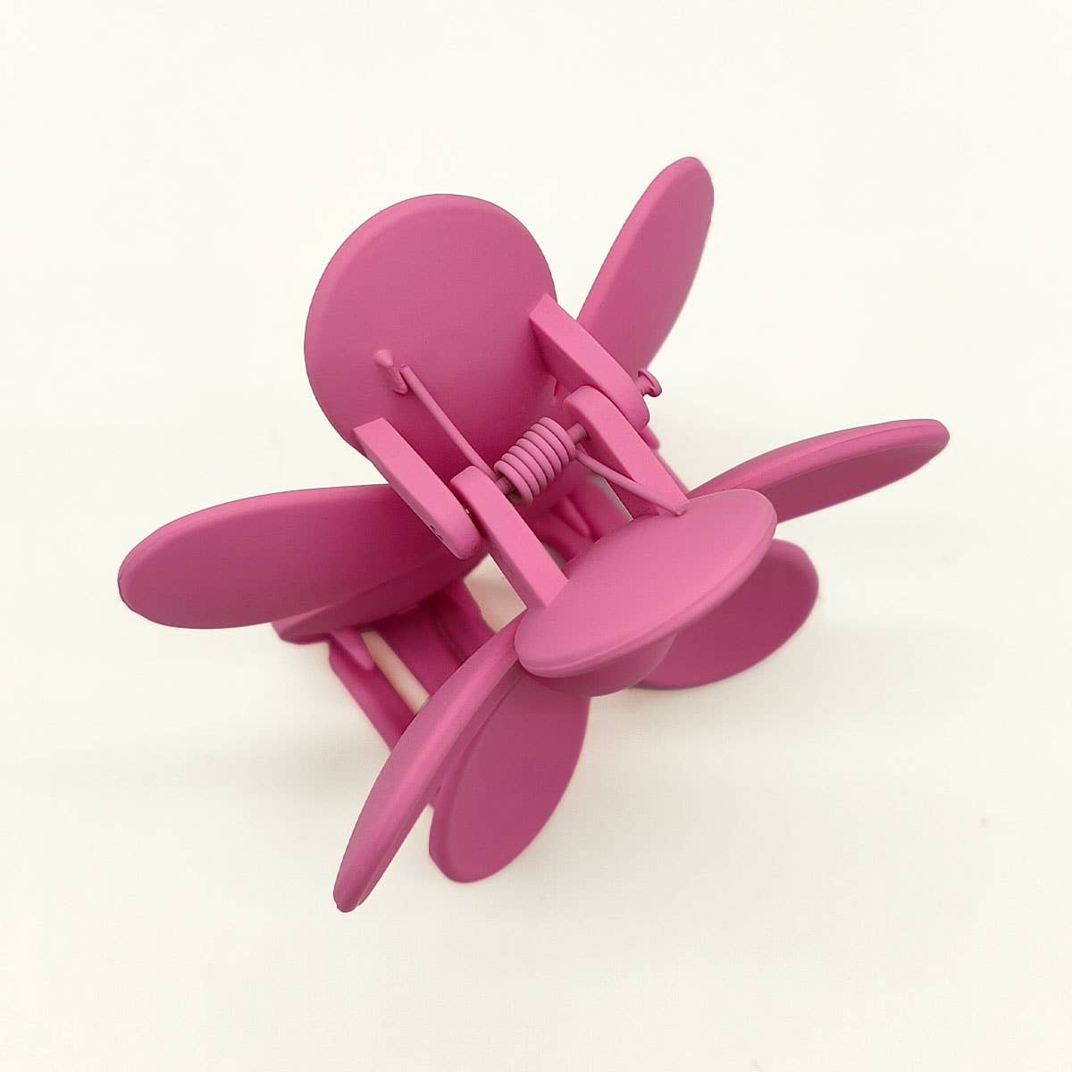 Matte Floral Hair Claw Clip–Cute & Strong Hold
