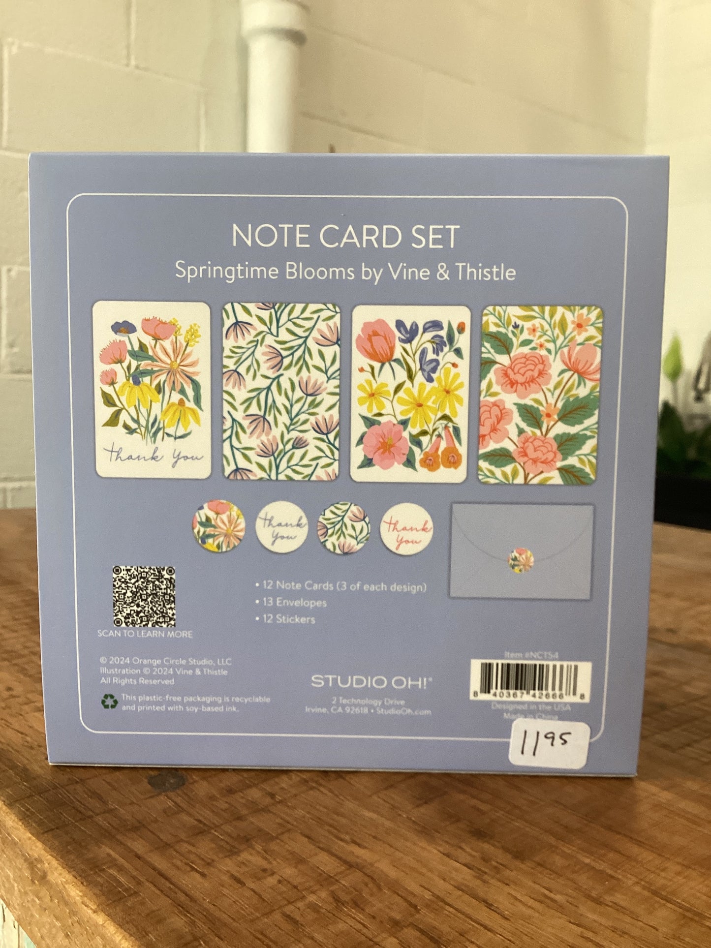 Springtime Blooms Assorted Note Cards