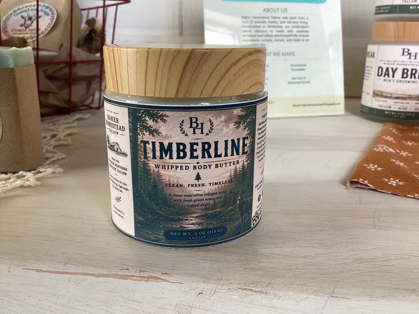 Timberline whipped body butter