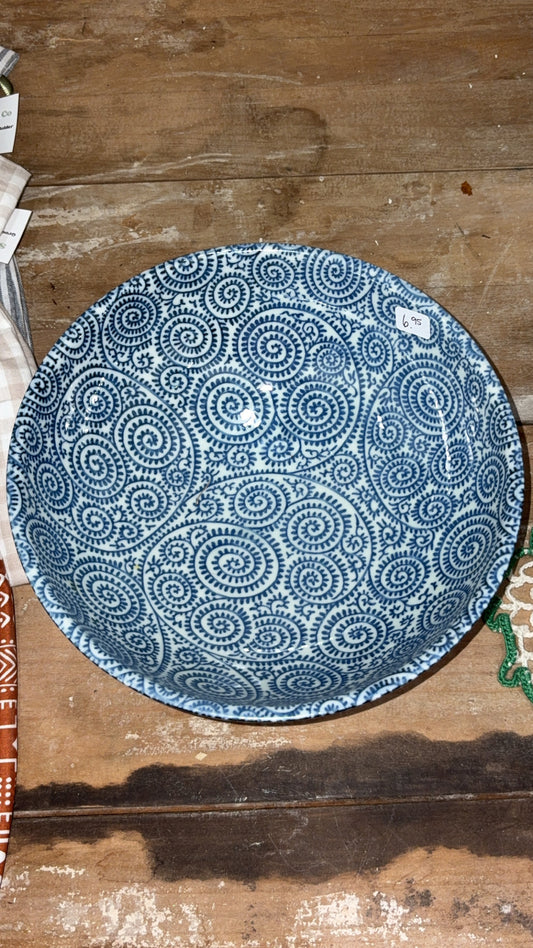 Blue Bowl -Antique