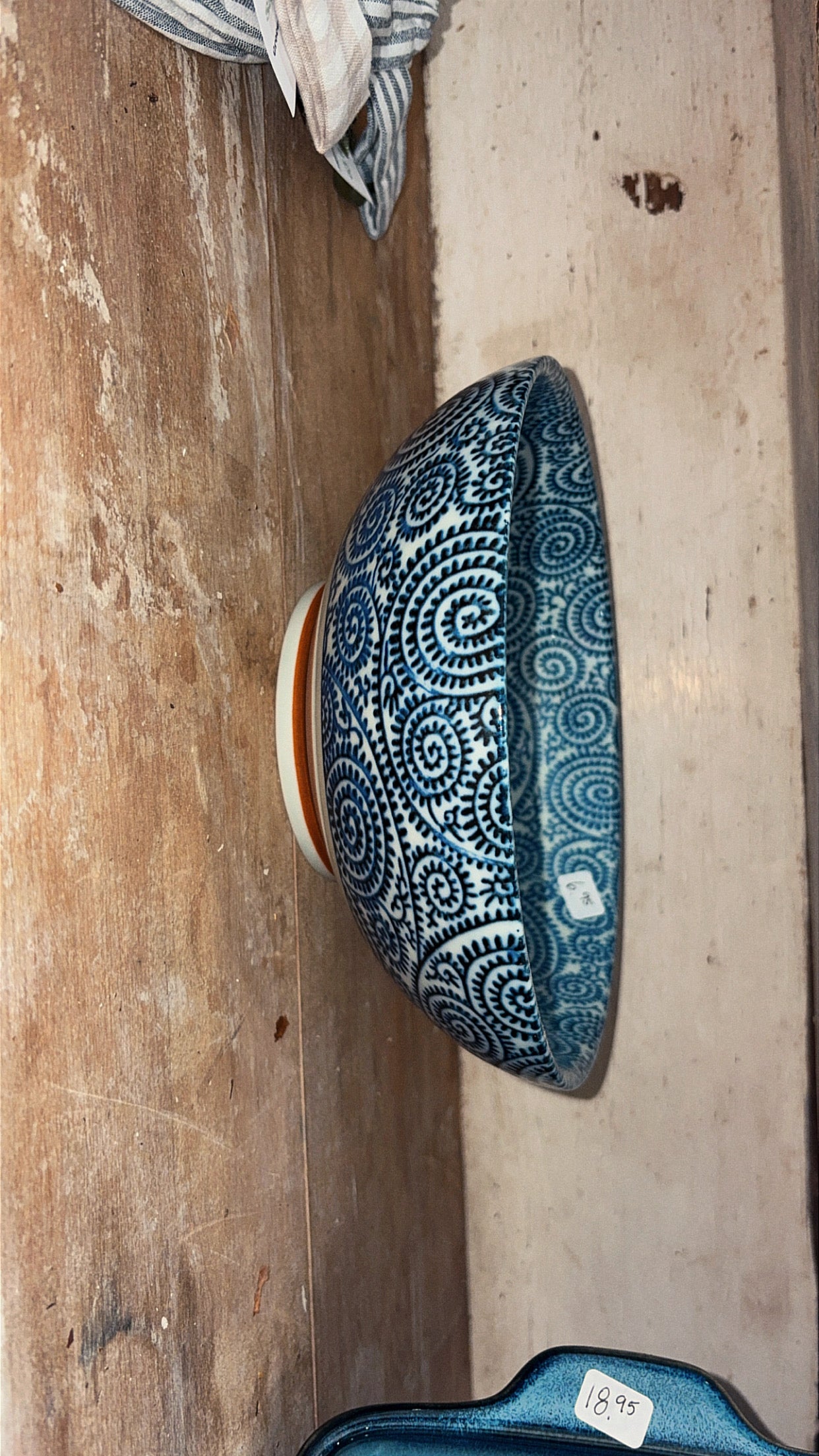 Blue Bowl -Antique