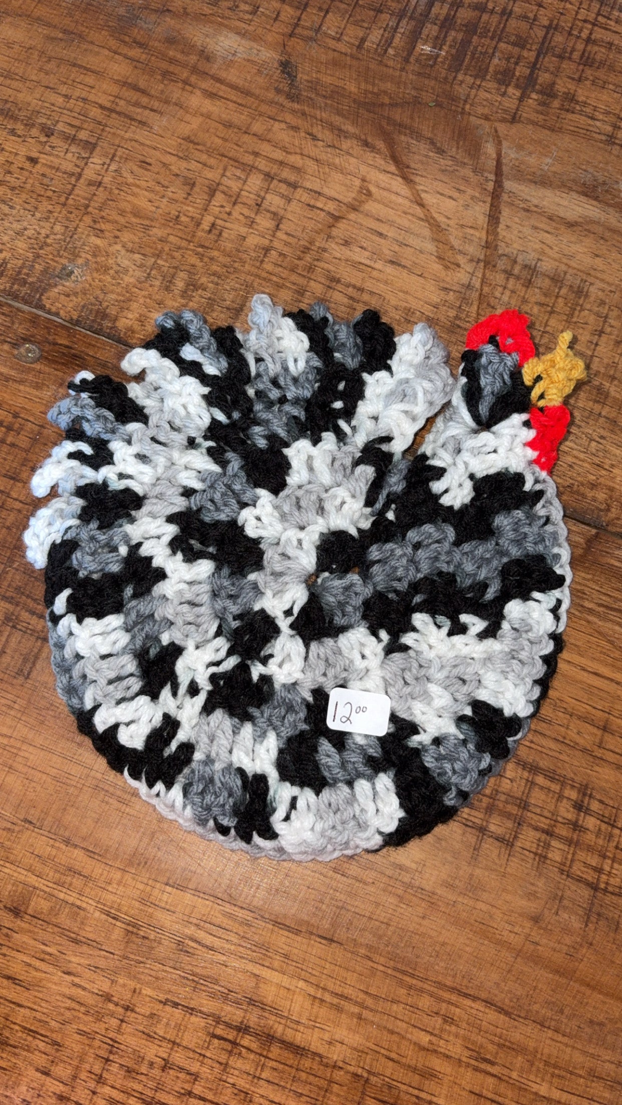 Crochet Chicken Pot Holders