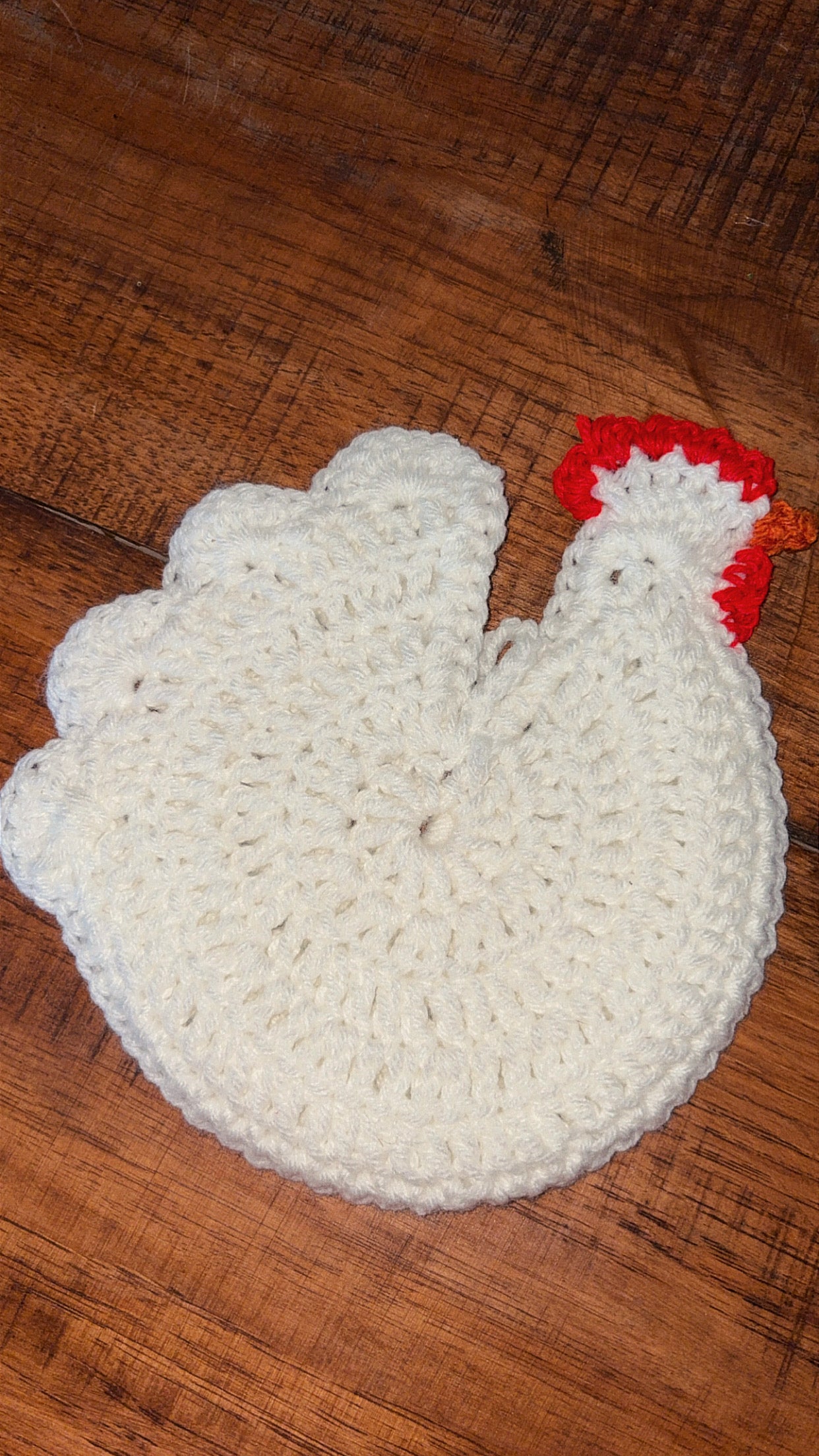 Crochet Chicken Pot Holders