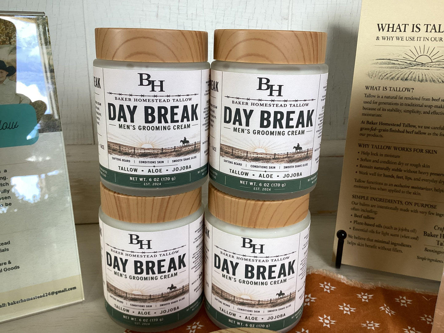 Day Break men’s grooming cream