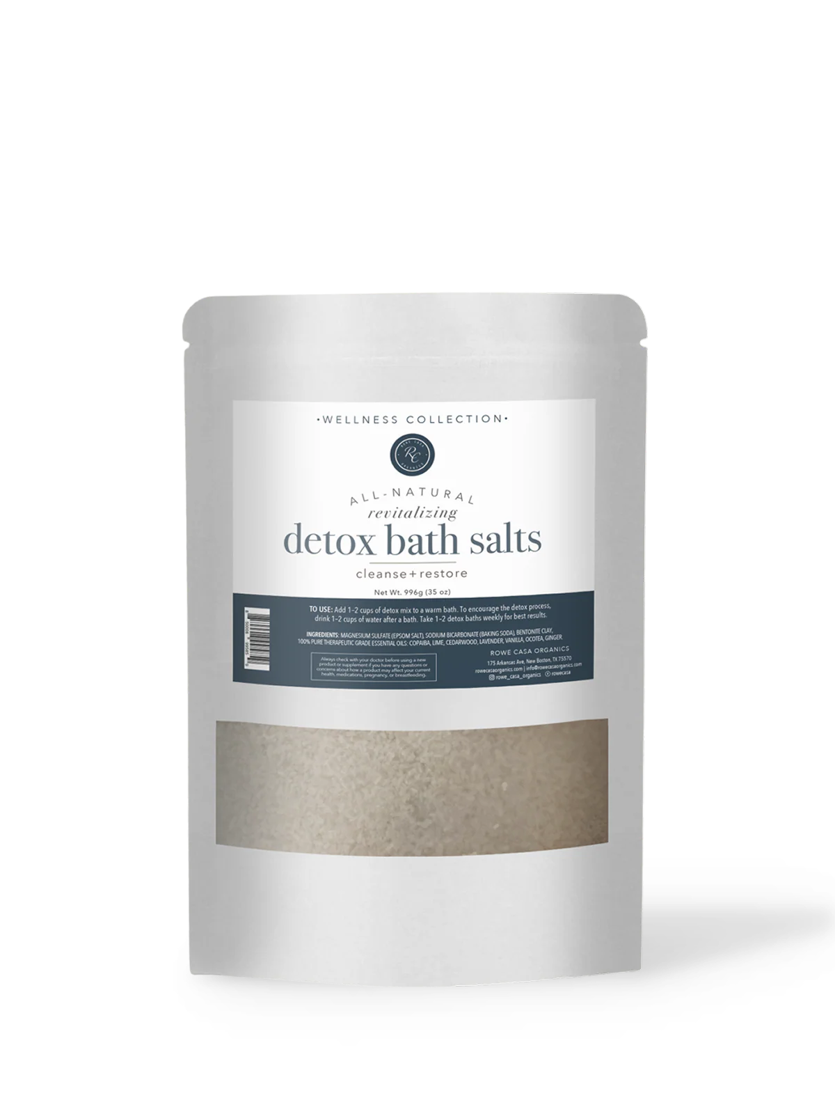 Detox bath salts