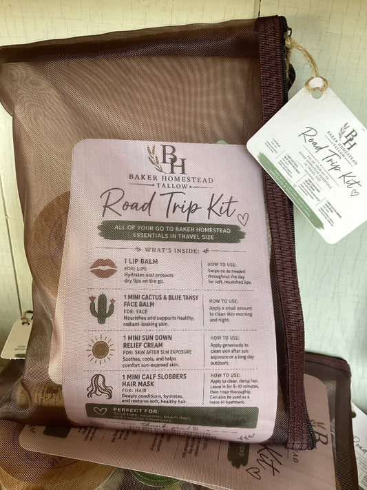 Road Trip Kit, travel size products