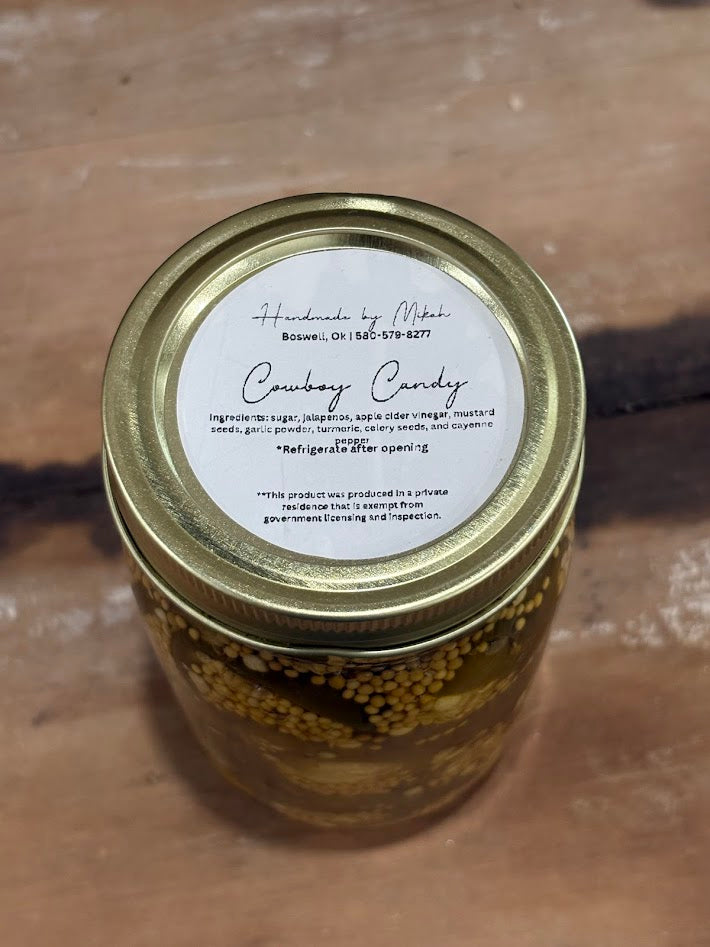 Cowboy Candy - Handmade by Mikah