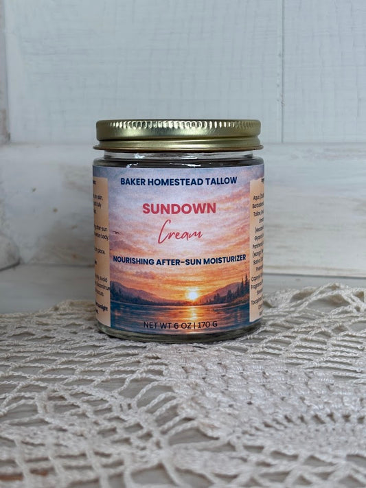 Sundown Lotion - Baker Homestead Tallow